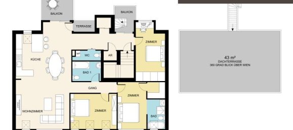 4-salle Penthouse à Ottakring, Austria No. 73961 11