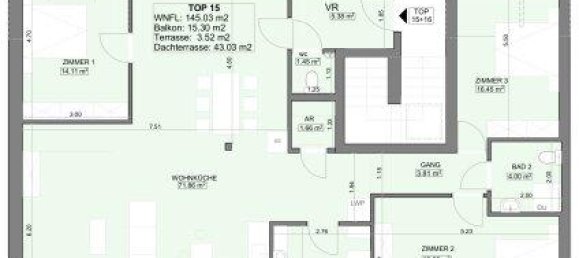 4-salle Penthouse à Ottakring, Austria No. 73961 13