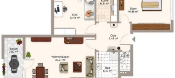 3 rooms Apartment in Blankenburg, Germany No. 276049 10