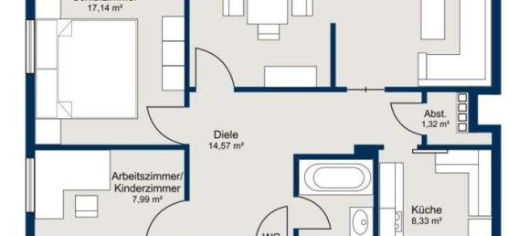 Apartamento T3 em Munich, Germany N.º 261399 13