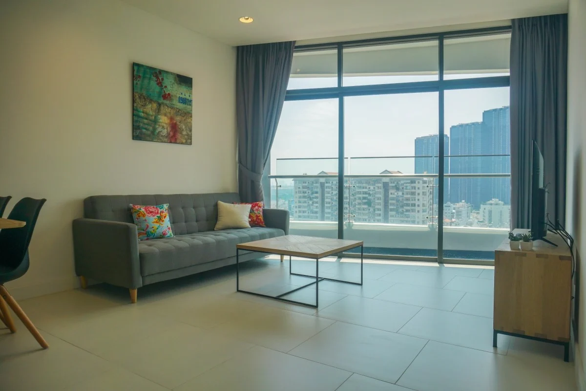 1 dormitorio apartamento en alquiler en Binh Thanh, Ho Chi Minh, Vietnam № 74833