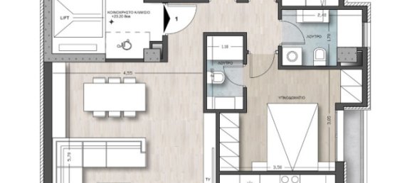 3 chambres Appartement à Thessaloniki, Greece No. 96929 2