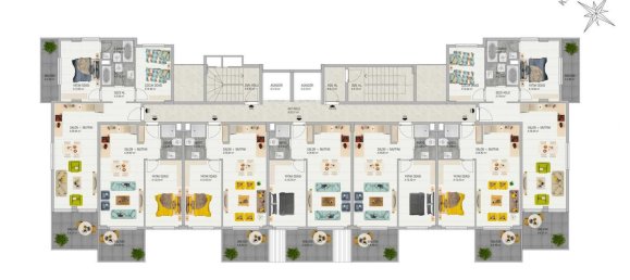 Apartamento de 1+1 en Demirtas, Turkey No. 31375 21