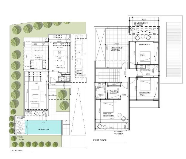 Дом с 3 спальнями в Кония, Кипр № 9711