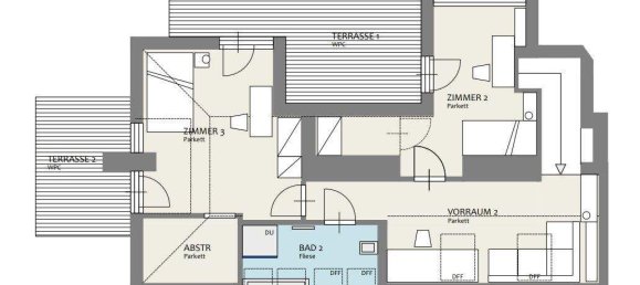 Duplex de 4 divisões em Hietzing, Austria N.º 259873 29
