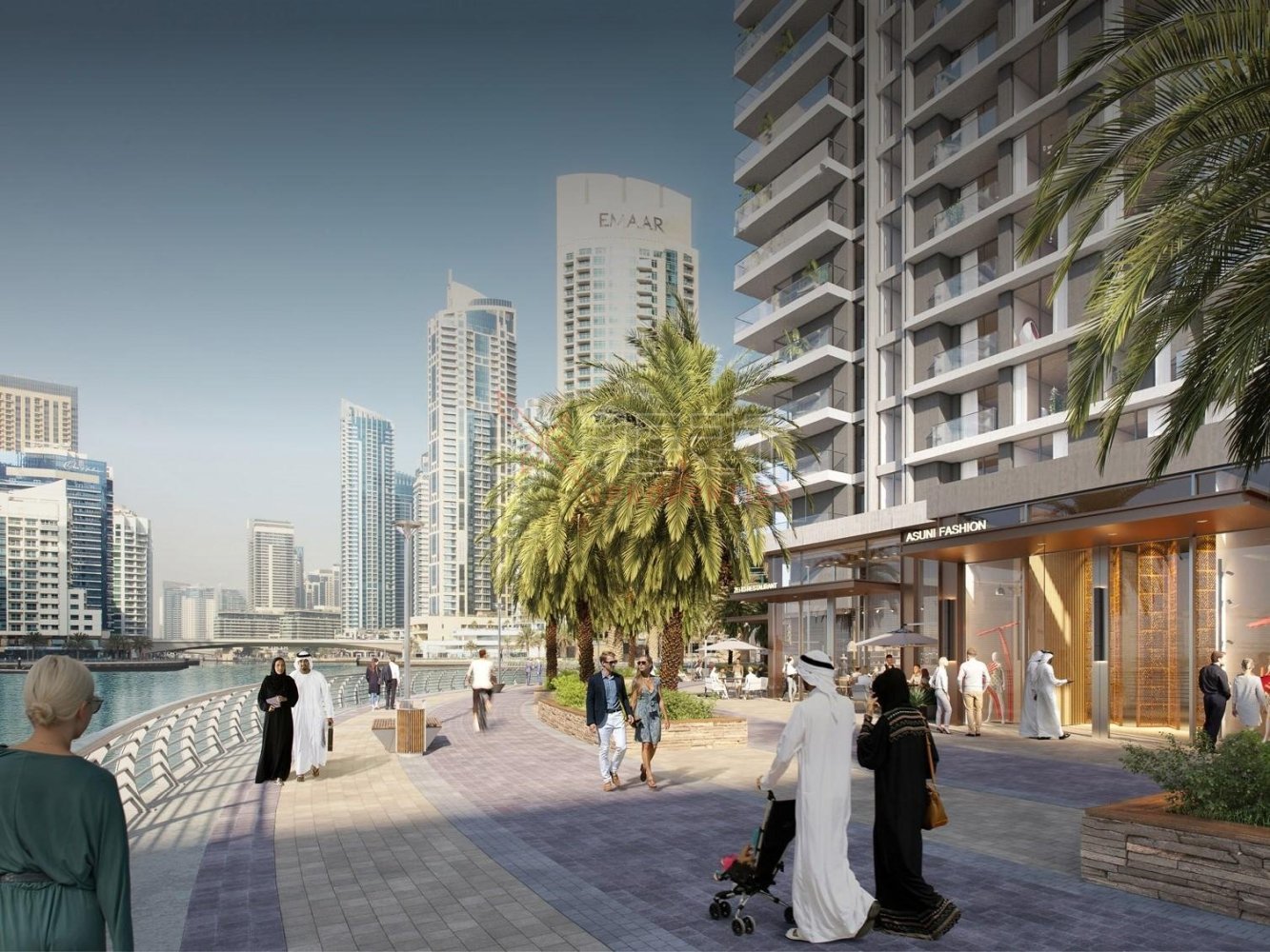 Apartamento de 4 dormitorios en Dubai Marina, UAE No. 7740