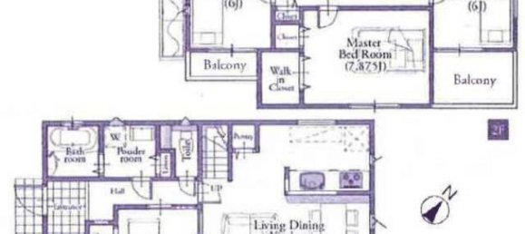 Дом с 4 спальнями в Сайтама, Япония № 1339 2