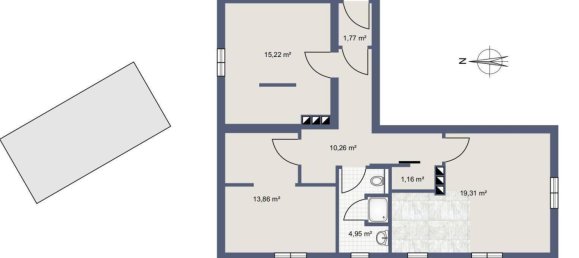 2 rooms Apartment in Reutte, Austria No. 182137 11
