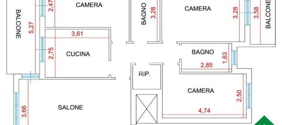 4 rooms Apartment in Nettuno, Italy No. 5646 2