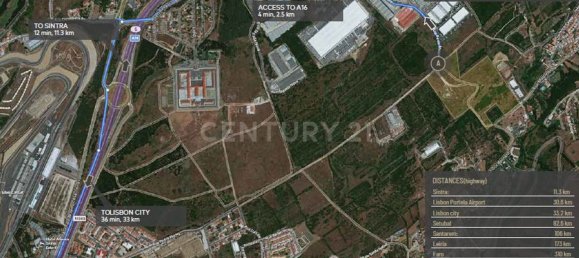  قطعة أرض في Sintra, Portugal 85920متر مربع رقم 61438 8