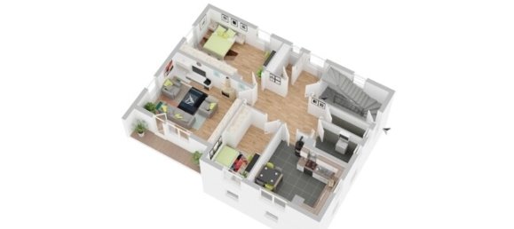 2 Schlafzimmer Wohnung in Unterallgäu, Germany, Nr. 148470 15