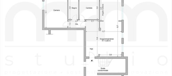 3 rooms Apartment in Montesilvano, Italy No. 21695 13