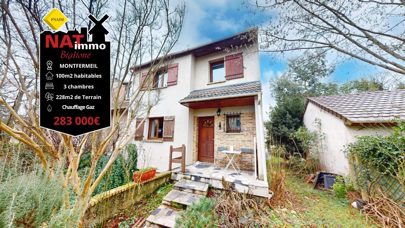 Дом с 3 спальнями в Монфермей, Франция № 150464