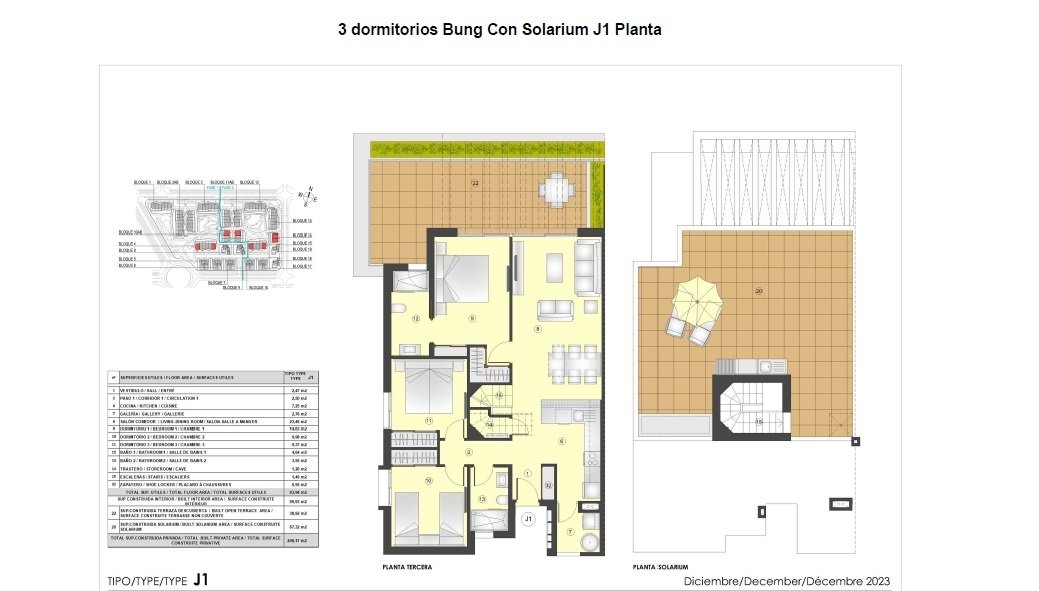 3 bedrooms Bungalow in Torrevieja, Spain No. 285593
