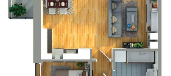 2 rooms Apartment in Eggenberg, Austria No. 185788 13