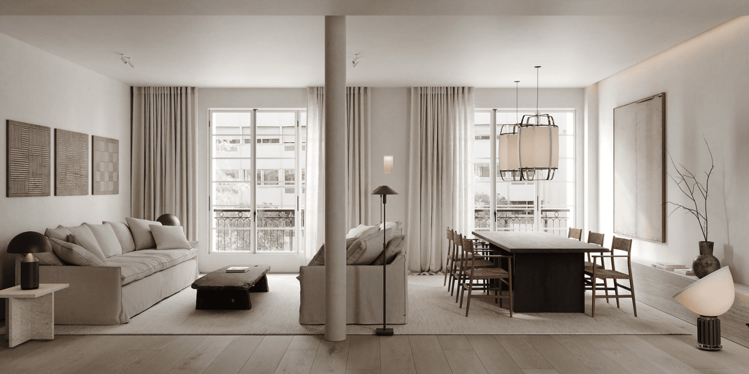 Квартира с 4 спальнями в Мадрид, Испания № 124167