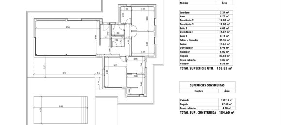 3 bedrooms Villa in Pinoso, Spain No. 9655 6