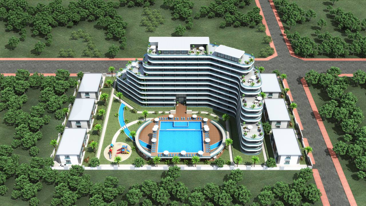 Apartment 1+1 in Antalya, Turkey No. 21446