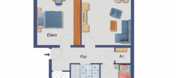 3-Zimmer Wohnung in Düsseldorf, Germany, Nr. 114719 2