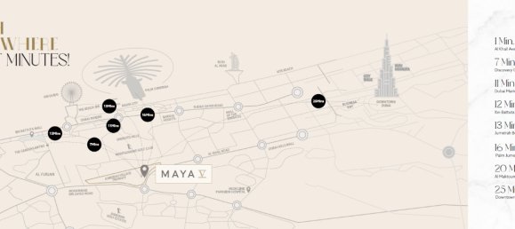 Apartamento T1 em Jumeirah Village Triangle, UAE N.º 20620 12