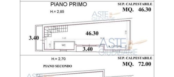 Apartamento de 6 divisões em Sonnino, Italy N.º 181050 12