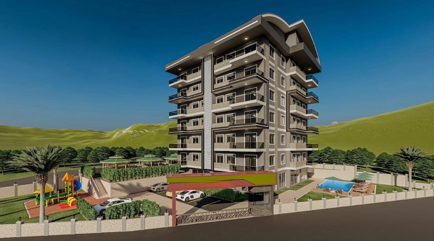 Apartment 3+1 in Oba, Turkey No. 3434