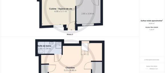 Edificio de 1 dormitorio en Maizieres-la-Grande-Paroisse, France No. 239354 24