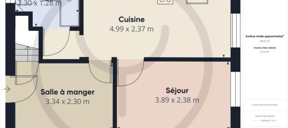 Edificio de 1 dormitorio en Maizieres-la-Grande-Paroisse, France No. 239354 19