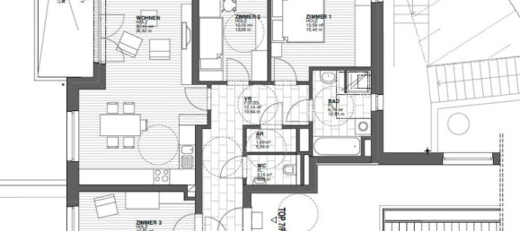 4 rooms Apartment in Ansfelden, Austria No. 134885 24