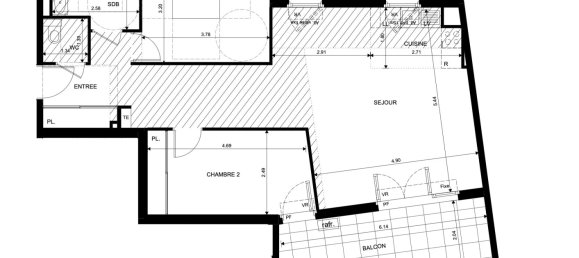 2 غرف نوم شقة في Roquebrune-Cap-Martin, France رقم 833 8