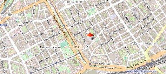 2 rooms Apartment in Margareten, Austria No. 136457 8