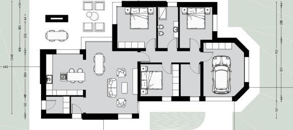 Вилла с 4 комнатами в Сан Феличе суль Панаро, Италия № 163345 4