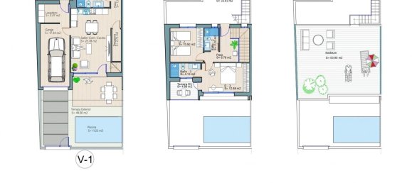 Adosado de 3 dormitorios en Los Alcázares, Spain No. 7278 10