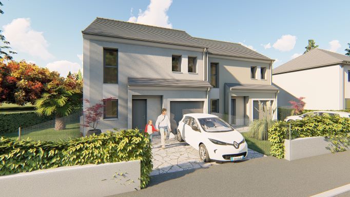 3 غرف نوم قطعة أرض في Coubron, France رقم 293844