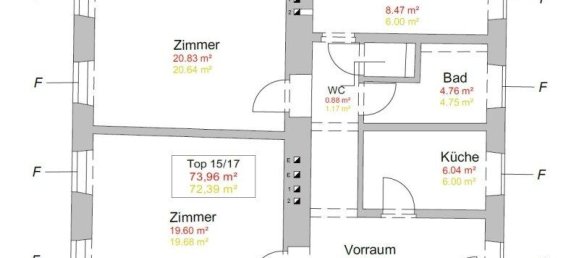 3-Zimmer Wohnung in Ottakring, Austria, Nr. 87404 9