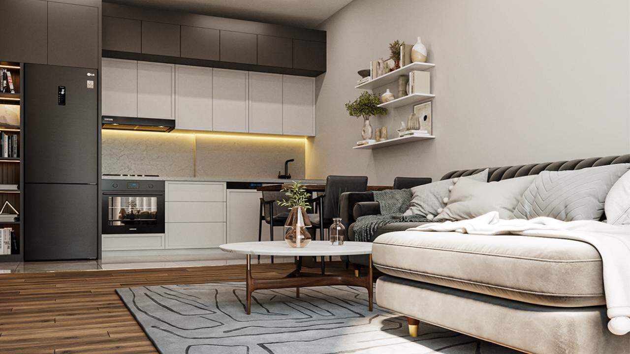 Apartamento 2+1 em RESİDENCE IV-VIP , Antalya, Turkey N.º 39697