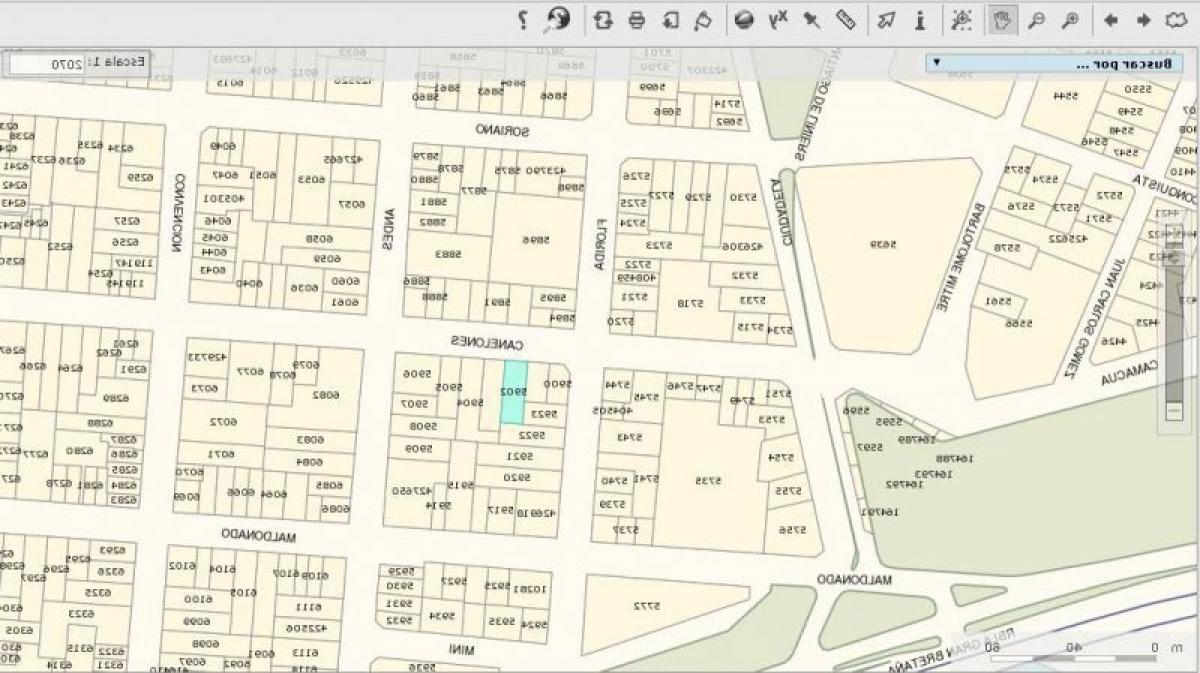  قطعة أرض في Montevideo, Uruguay رقم 14572