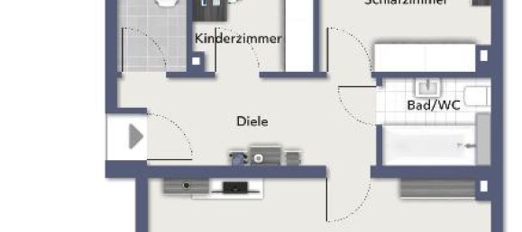 3-Zimmer Penthouse in Mönchengladbach, Germany, Nr. 25766 9
