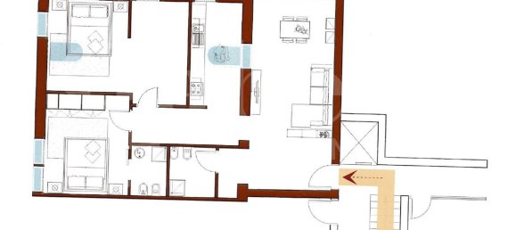 3 rooms Penthouse in Venice, Italy No. 308154 27