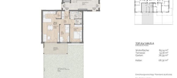 3 rooms Apartment in St. Lorenz, Austria No. 155601 4