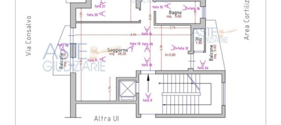 Apartamento de 6 habitaciónes en Naples, Italy No. 12535 25