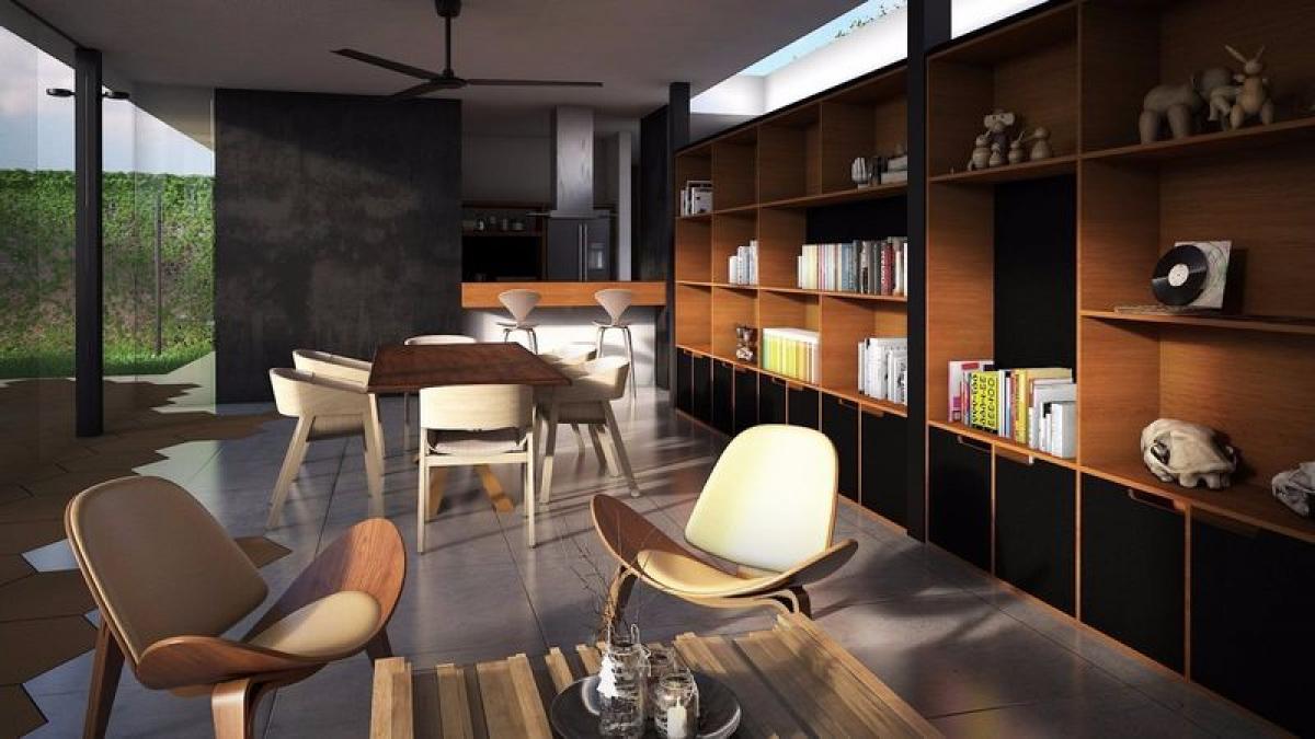 Дом с 3 спальнями в Мерида, Мексика № 62467