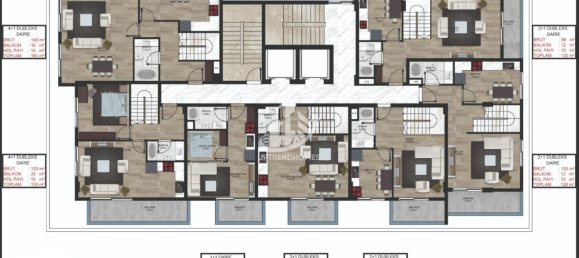 Apartment 1+1 in Mahmutlar, Turkey No. 3159 2