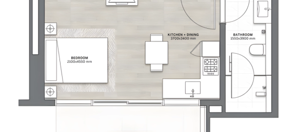 استوديو في الخليج التجاري, UAE رقم 121507 10