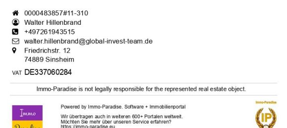 4-Zimmer Stadthaus in Rhein-Neckar-Kreis, Germany, Nr. 7055 2