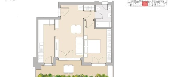 Apartamento de 1 dormitorio en Sesto San Giovanni, Italy No. 52797 30