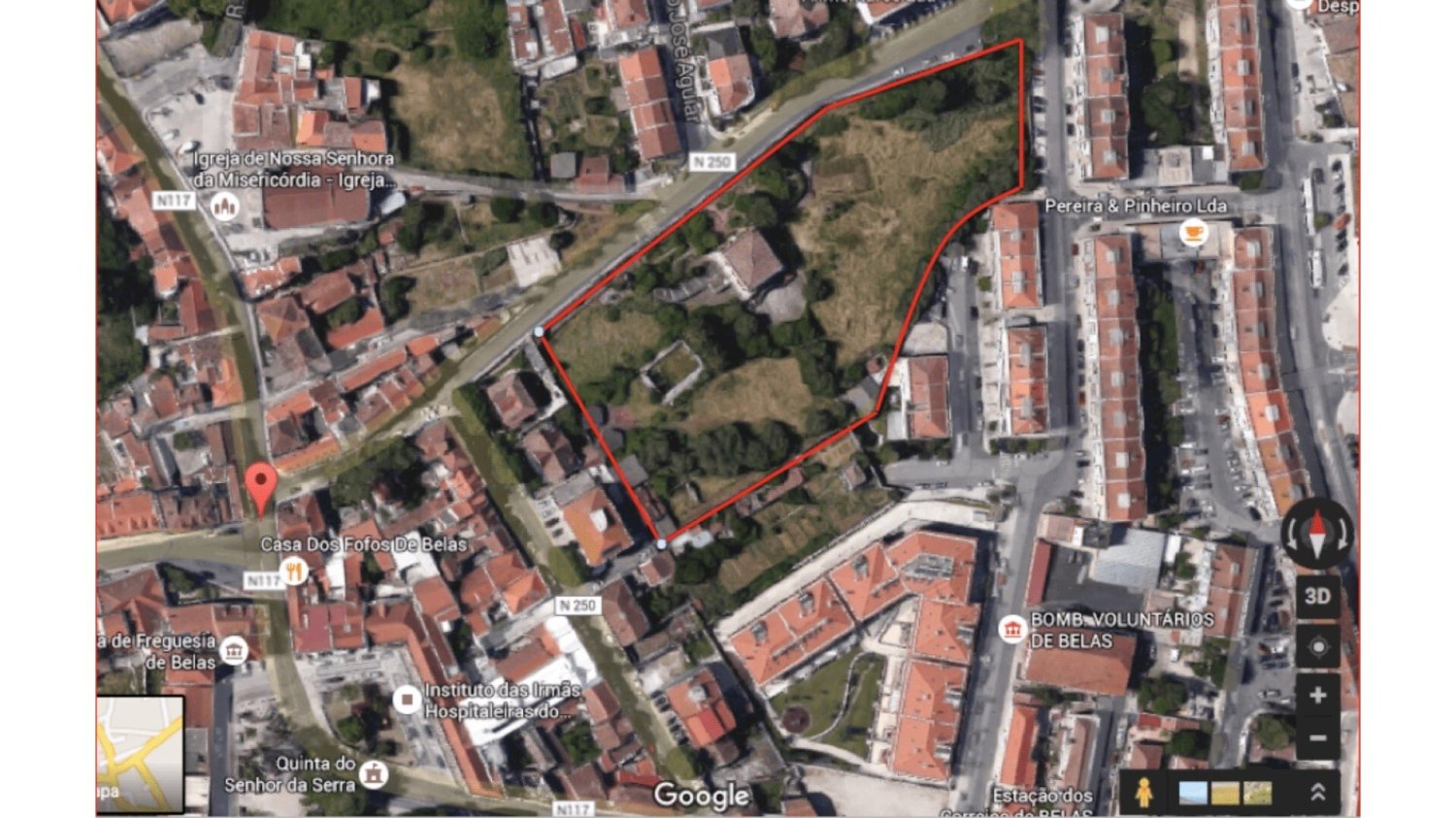  قطعة أرض في Sintra, Portugal 404متر مربع رقم 99465