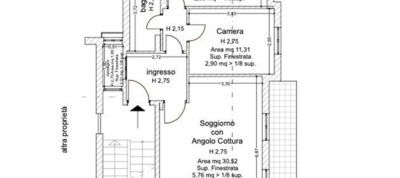Apartamento de 4 divisões em Sarzana, Italy N.º 75296 25