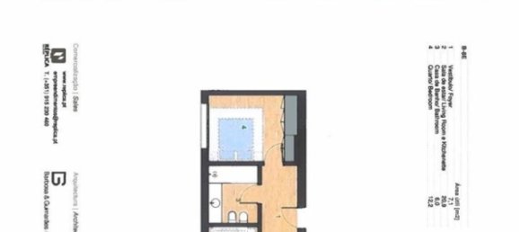 1 Schlafzimmer Wohnung in Porto, Portugal, Nr. 12491 19