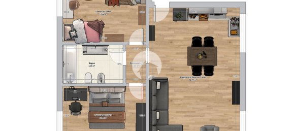 5 Schlafzimmer Wohnung in Cavriago, Italy, Nr. 312097 30